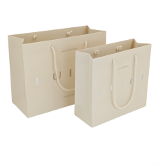 Luxury eco-friendly paper bags