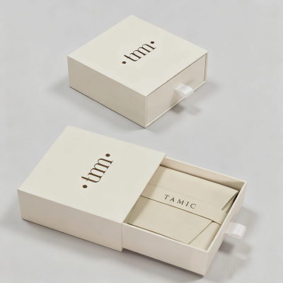 earring box cardboard