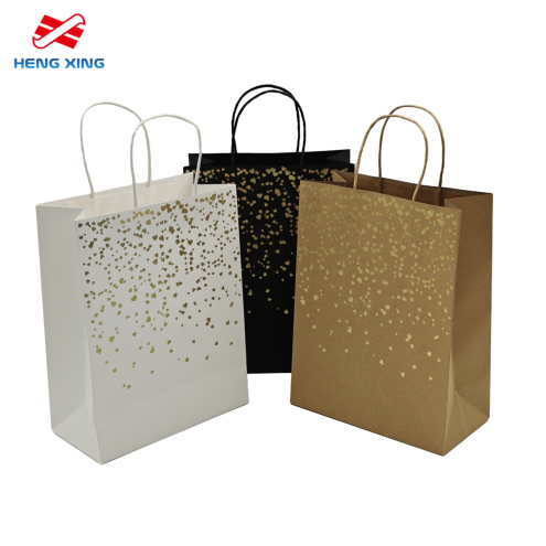 personalised kraft bags