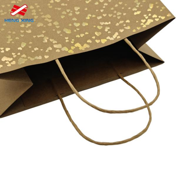 personalised kraft bags