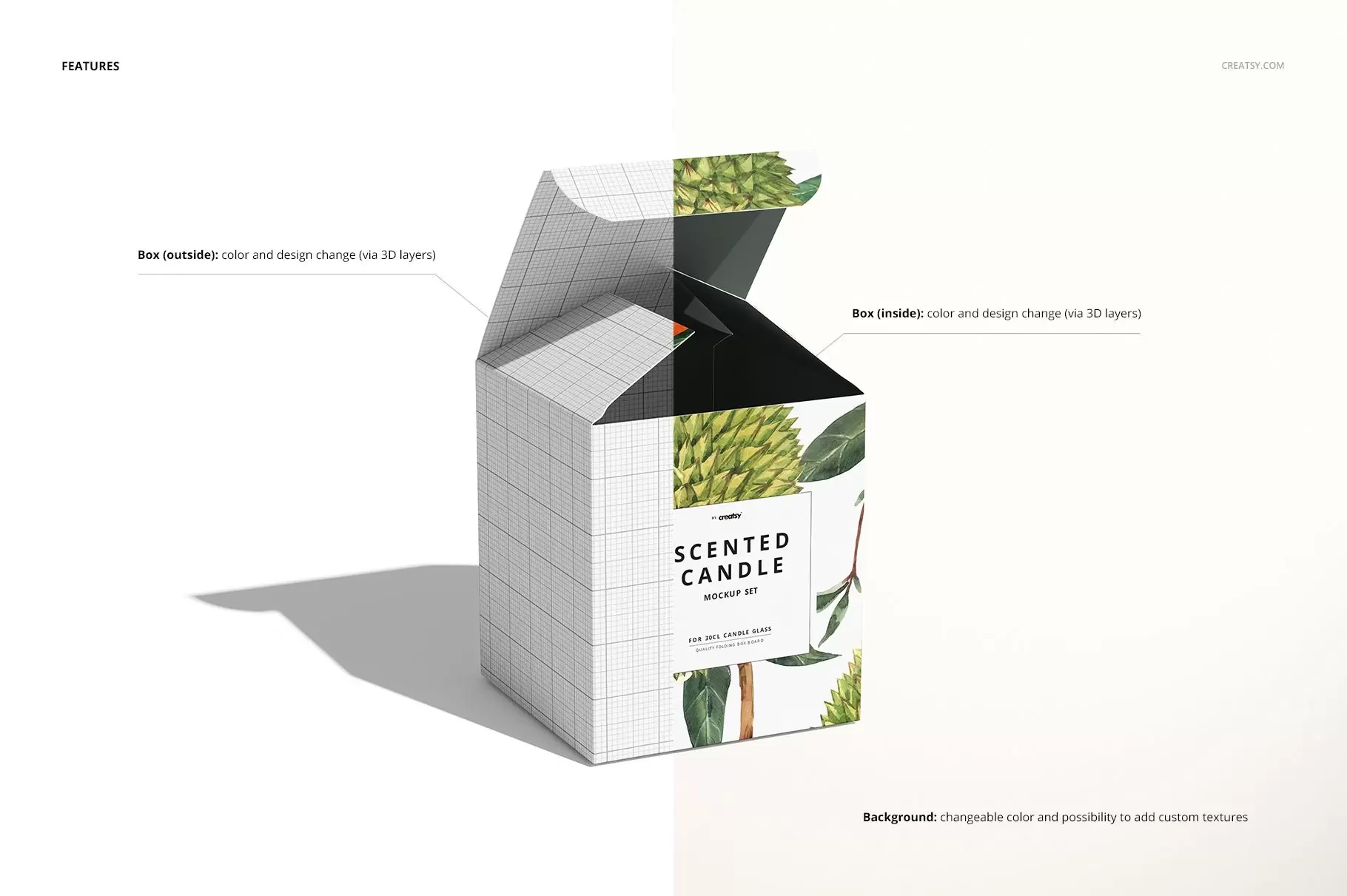 candle boxes packaging