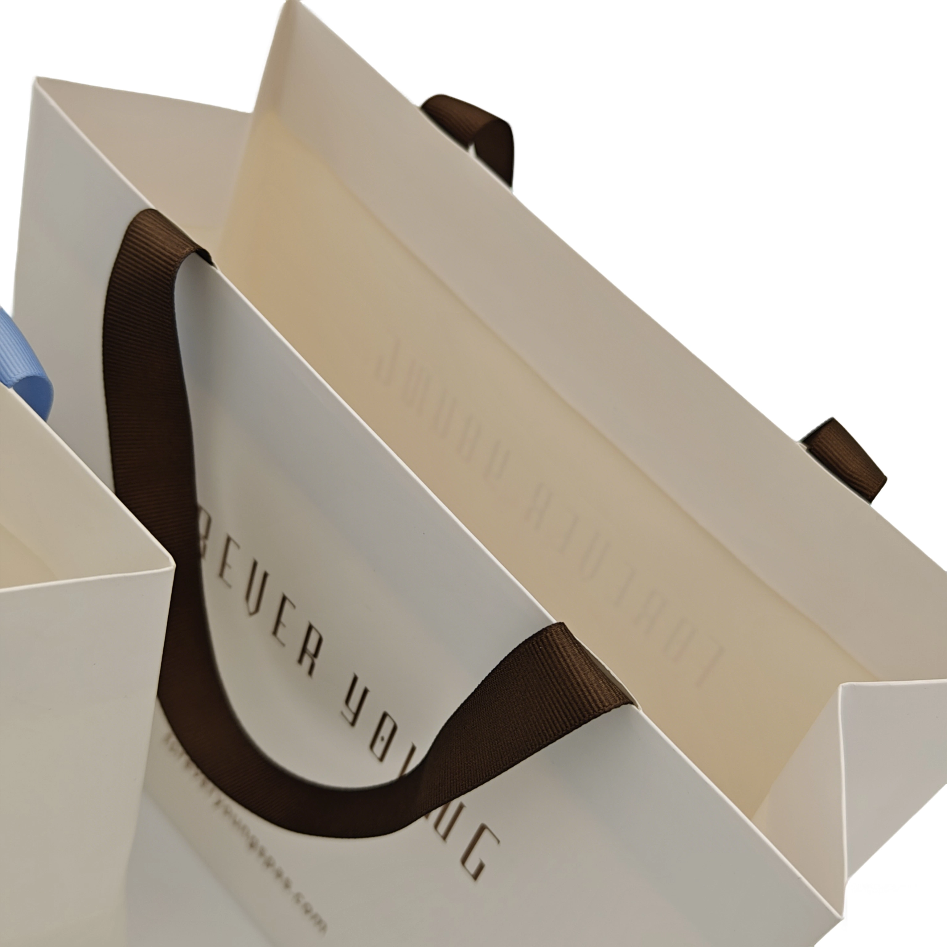 printed paper shopping bag
