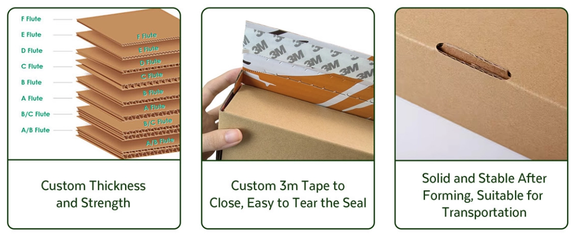 corrugated shipping boxes